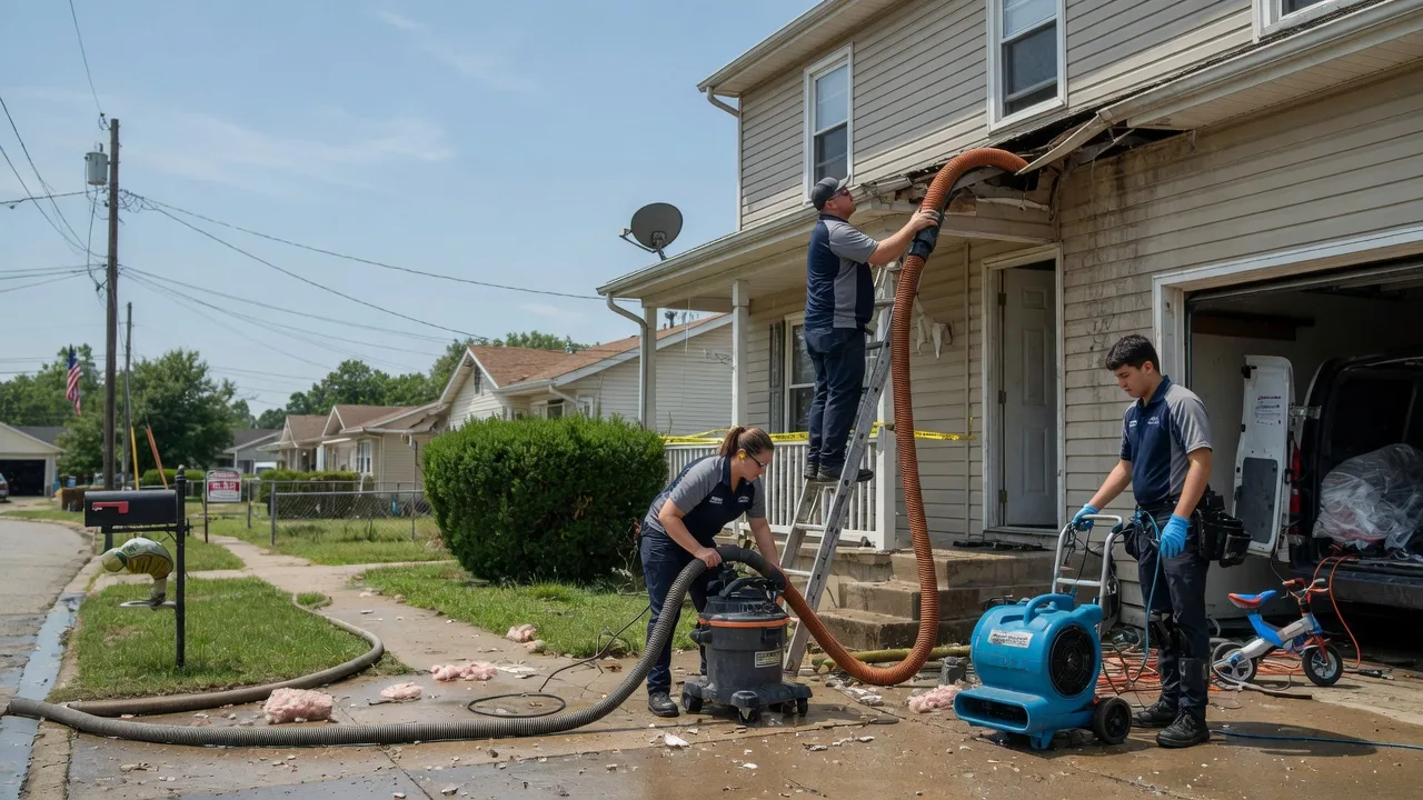 Water Damage Restoration in Bishop Hill, IL near me